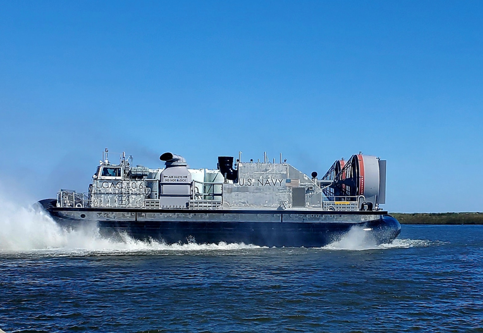 Navy Accepts Delivery of Ship to Shore Connector, Landing Craft, Air Cushion 106 > Naval Sea Systems Command > News