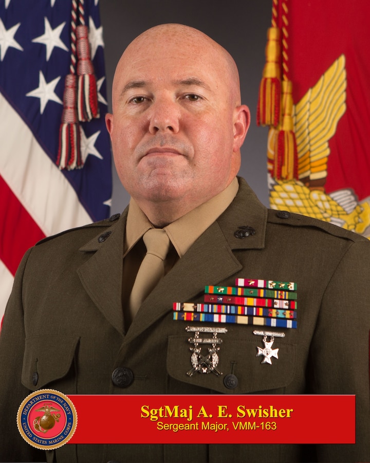 VMM-163 SgtMaj Bio Photo