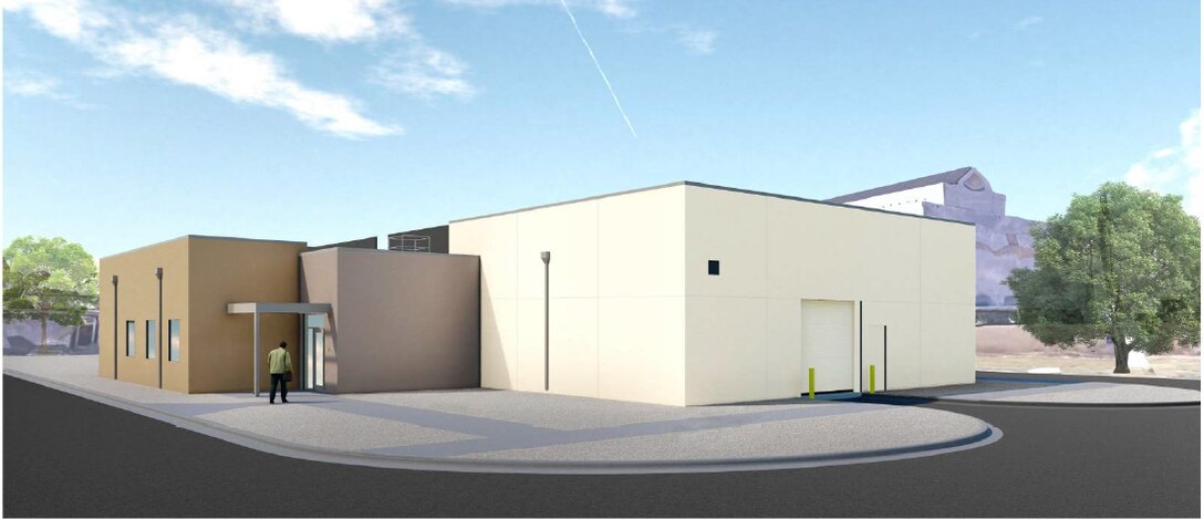 The Air Force Research Laboratory’s Space Vehicles Directorate held a ground-breaking ceremony, Nov. 16, 2022, beginning construction on the Facility for Radiation Tolerance Research on Electronics for Space and Strategic Systems, or FORTRESS, a 6,200-square-foot, $4.5 million facility at Kirtland Air Force Base, New Mexico. The new facility will enable researchers to develop solutions for trusted, high-performance electronic components with necessary space and strategic-hardening to ensure the survivability of key U.S. Space Force and Air Force systems. (U.S. Air Force graphic)