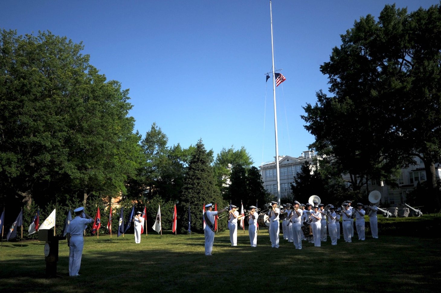 Military Evening Colors Time