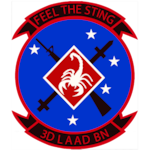 3rd LAAD Battalion Official Unit Logo