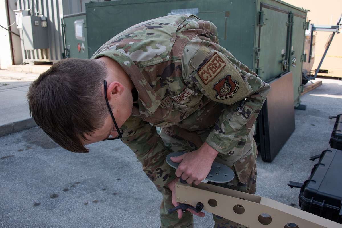 673rd CS ACE Expeditionary Communications team supports 90th