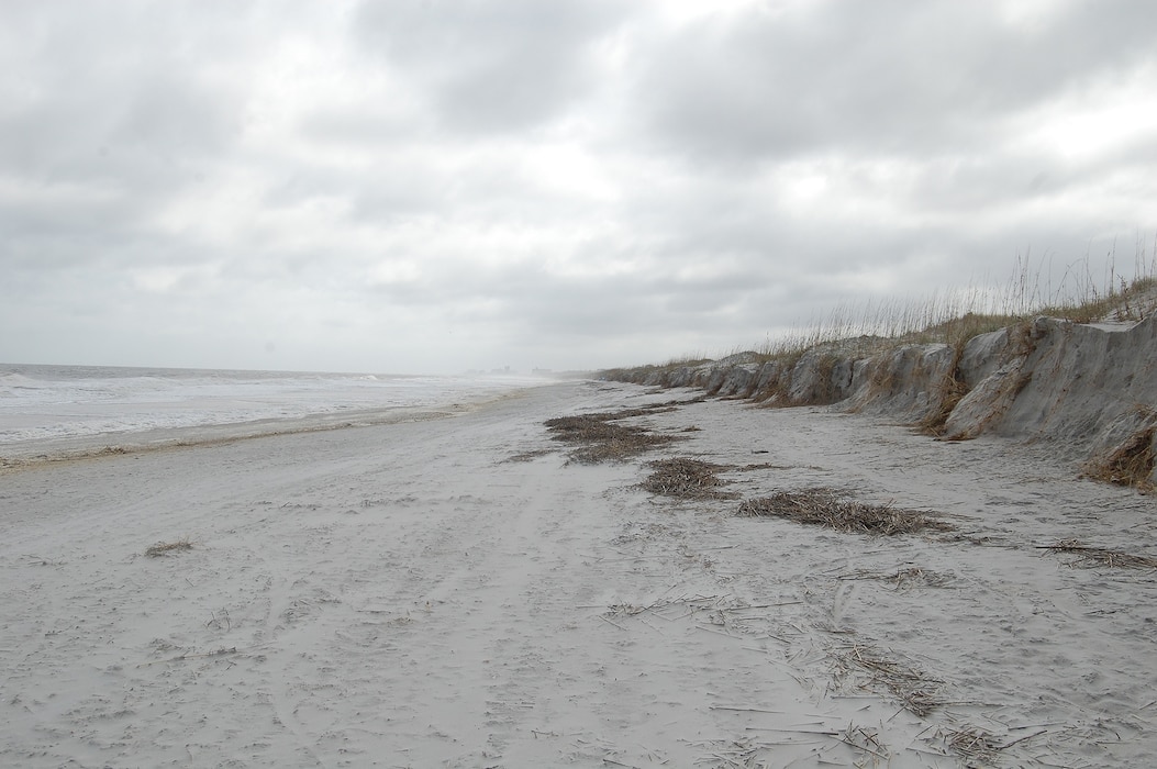 Assessing coastal impacts of Tropical Storm Nicole