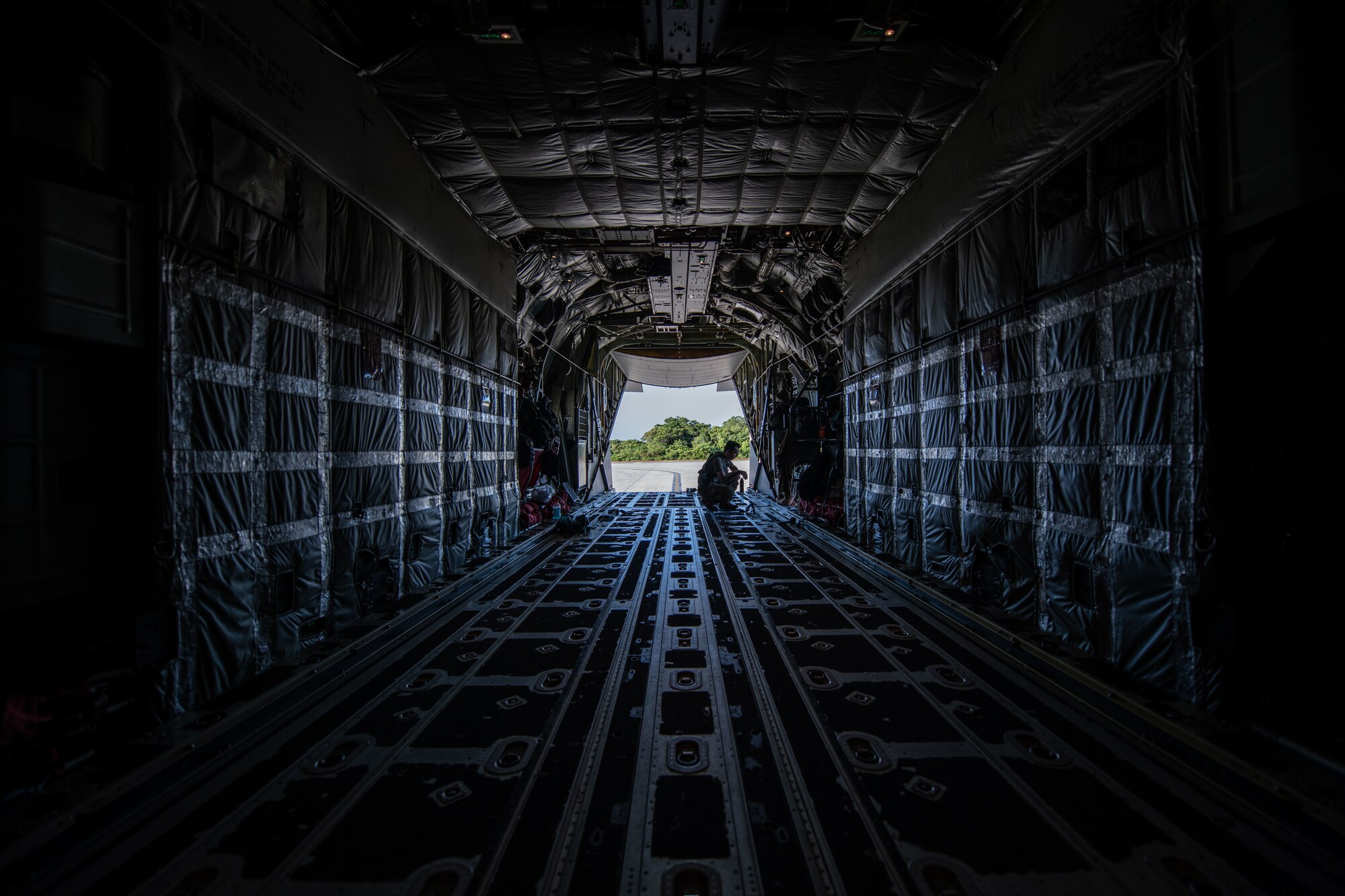 An Airman prepares for a training exercise.