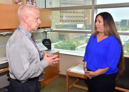 Sara BlackCloud talks to Dr. Sylvain Cardin.