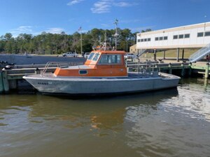 ex-USCG Utility Boat reutilized by the City of Rye New York Police Department