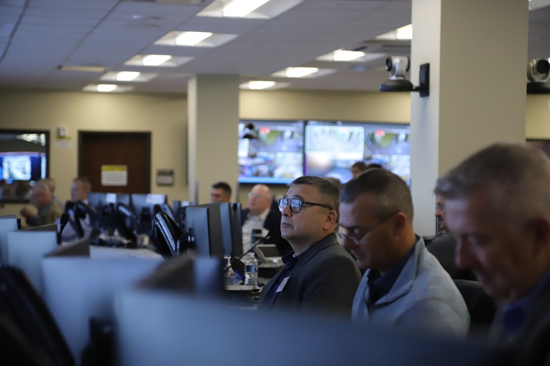 Senior leaders discuss missions, organization and manning during the Reserve Component Symposium held Nov. 18-19, 2022, at V Corps headquarters on Fort Knox (photo by Spc. Gabriella Sullivan)