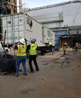 Generator installation at Ponce Area Command Center.