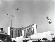 Helicopter over MGM Grand