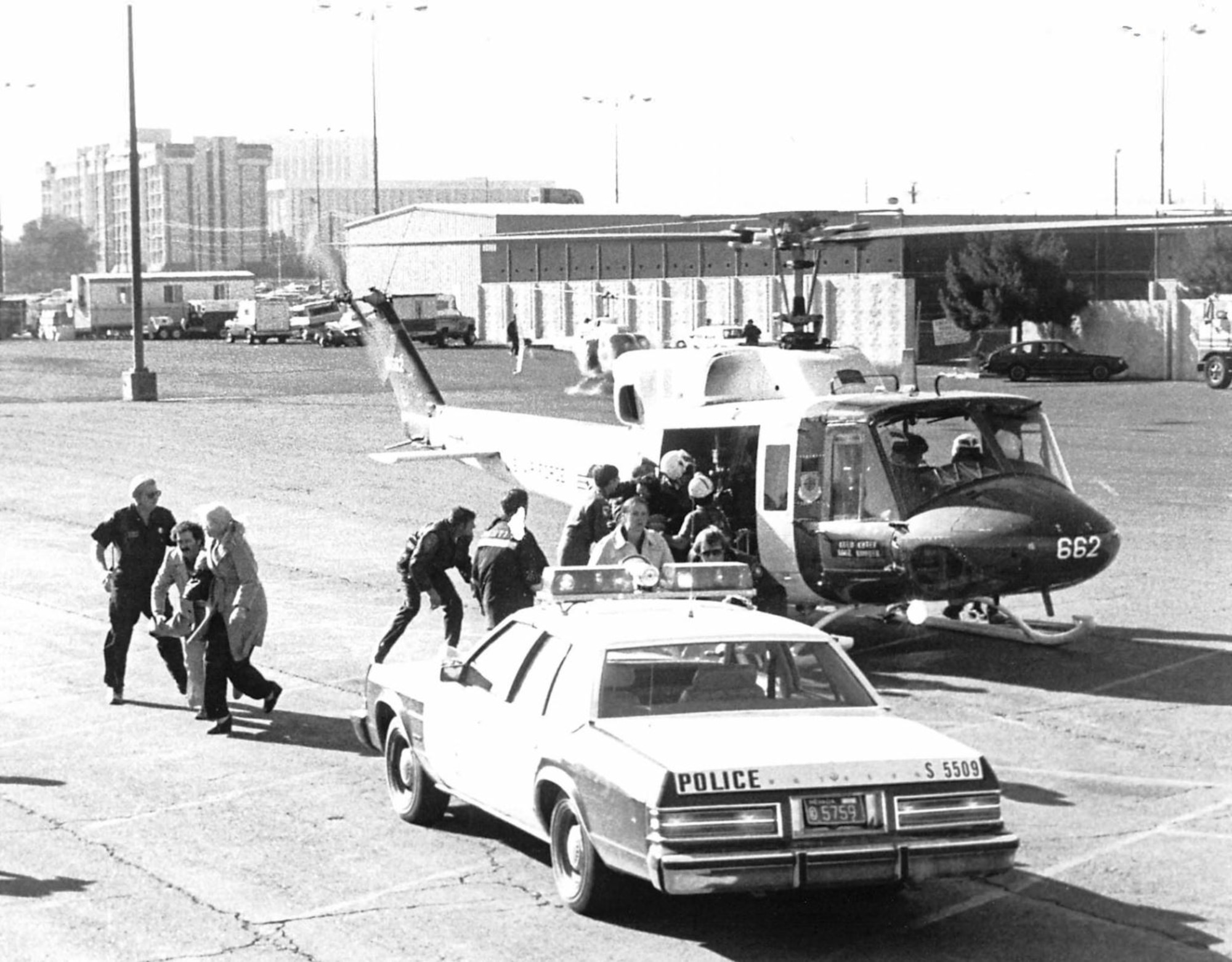 Helicopter over MGM Grand