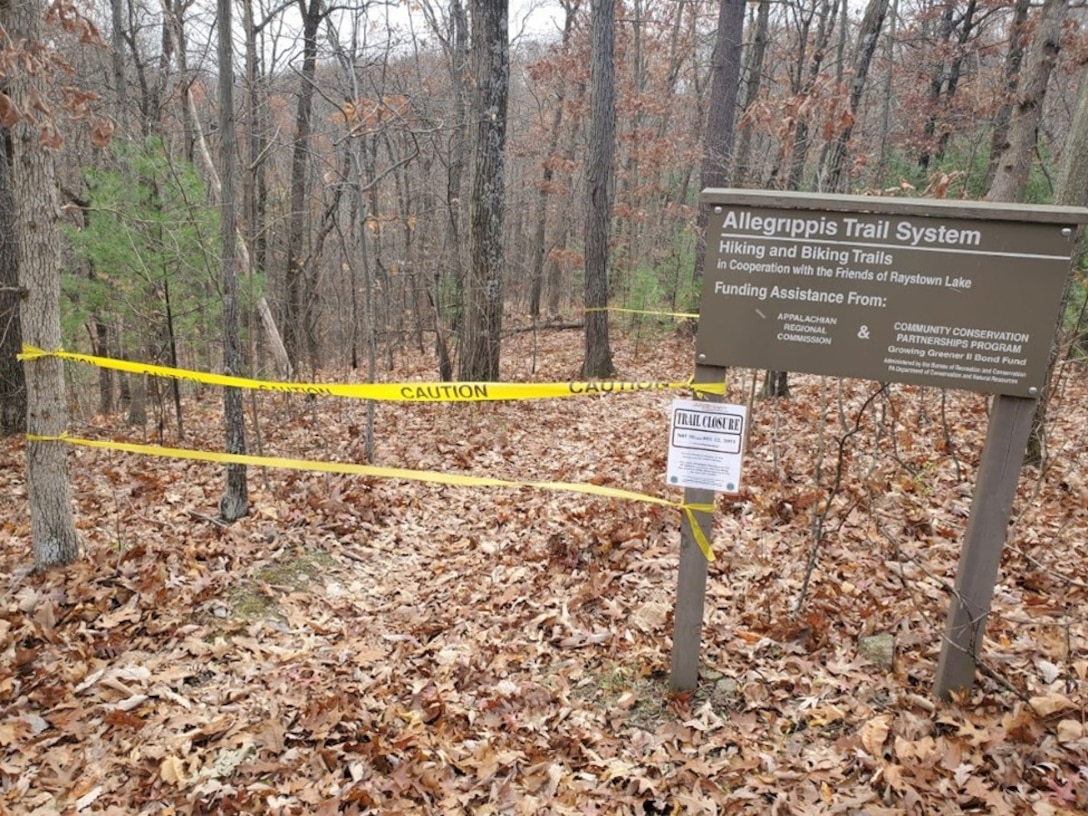 Wooded Trail with Signage