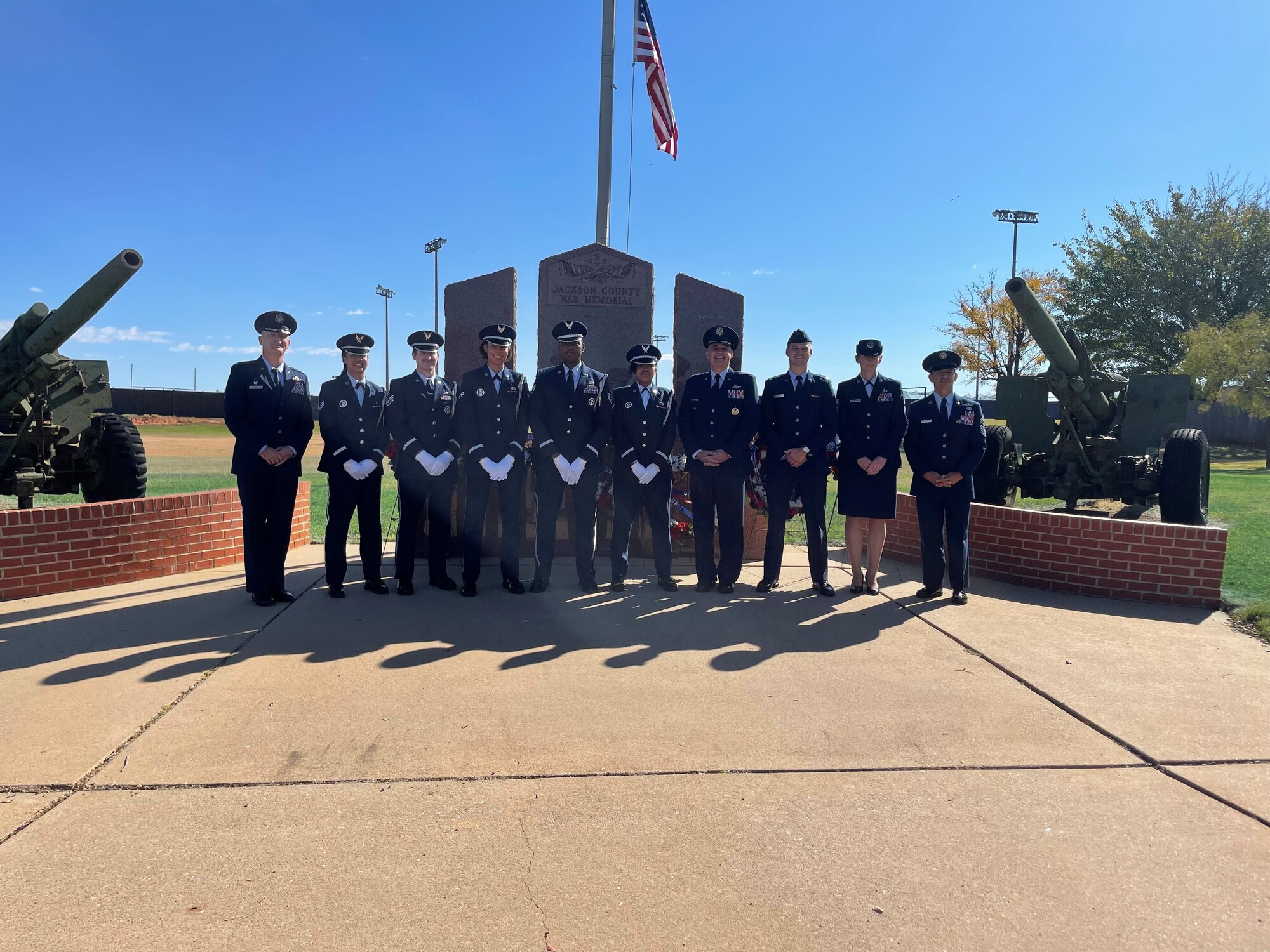 Honor guard commentary