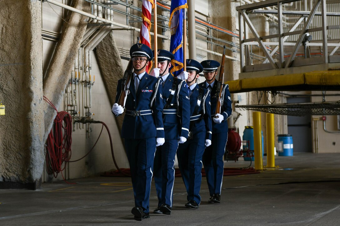 Honor guard commentary