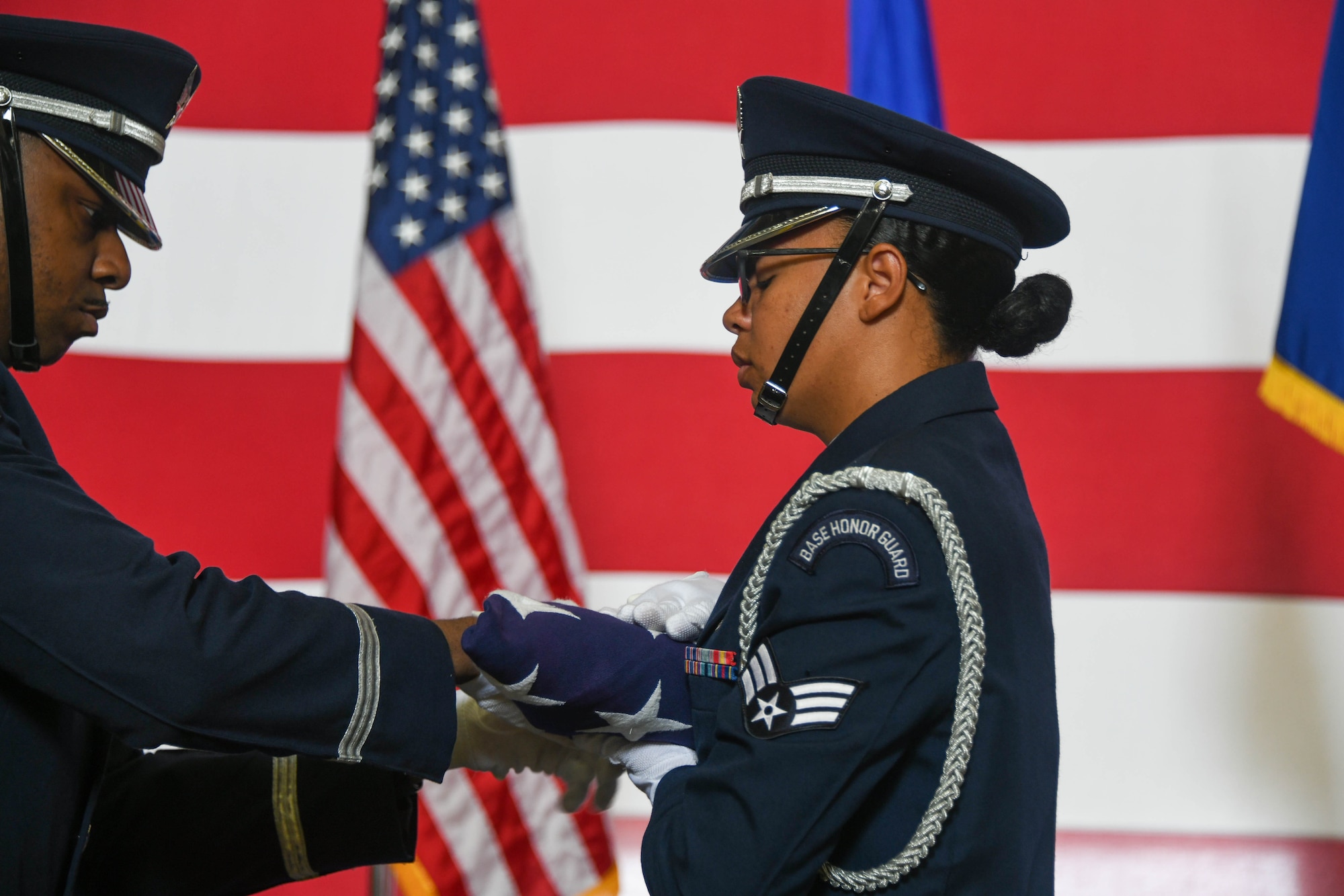 Honor guard commentary