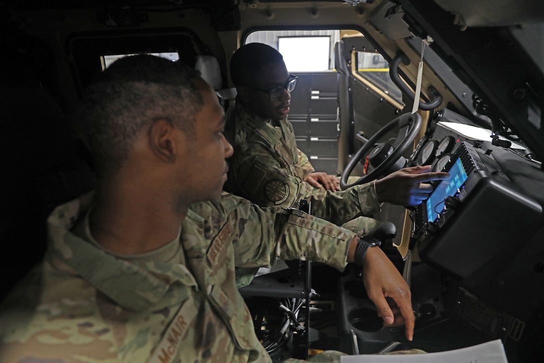 2 Airmen attend JLTV OPNET for first time