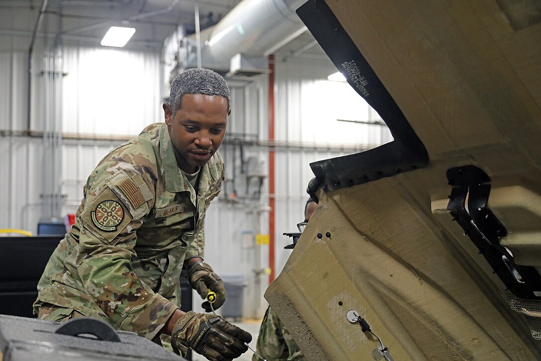 2 Airmen attend JLTV OPNET for first time