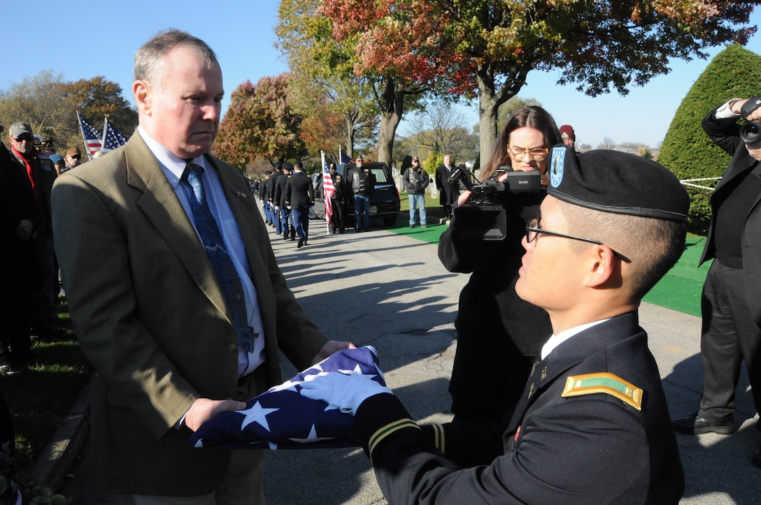 Army Reserve Soldiers provide repatriation funeral honors to long-missing World War II hero