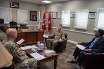81st RD DCG-S visits the 412th Theater Engineer Command