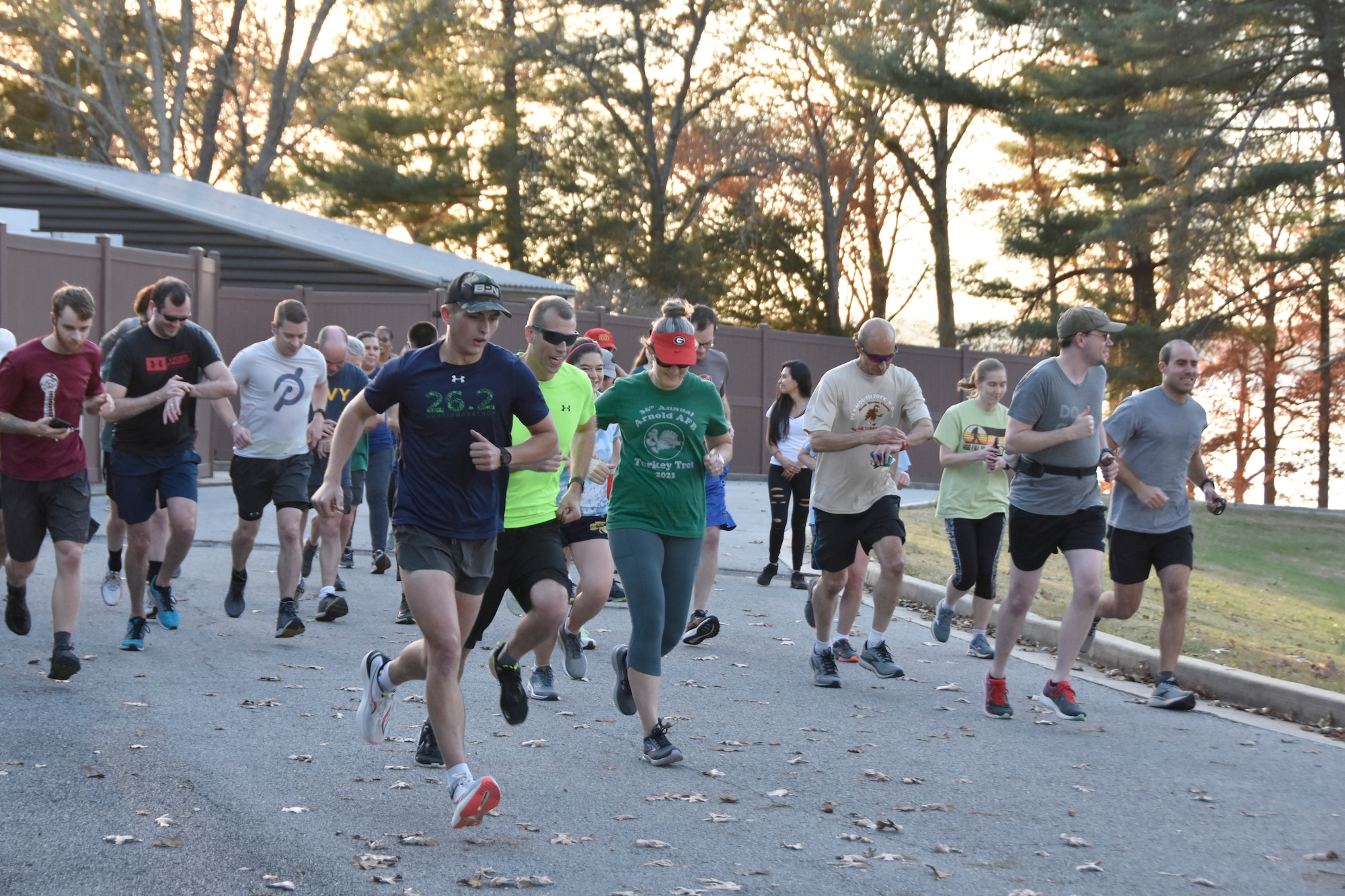 AEDC Turkey Trot draws dozens of participants looking for some pre