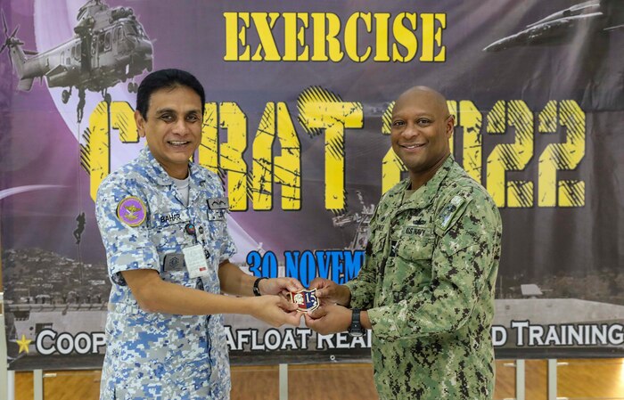 United States Naval Forces Participate in Cooperation Afloat Readiness and Training (CARAT) Malaysia 2022