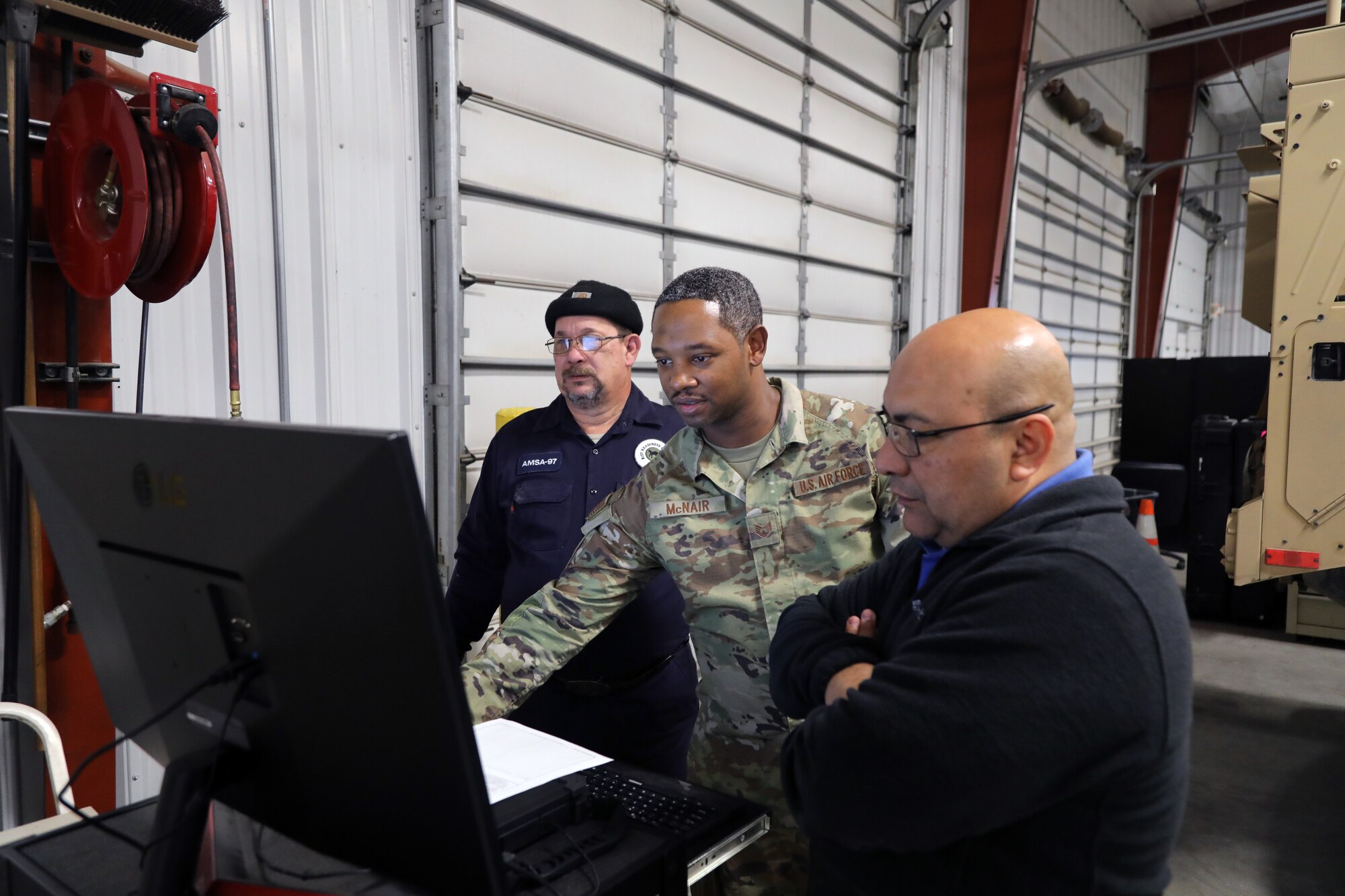 2 Airmen attend JLTV OPNET for first time