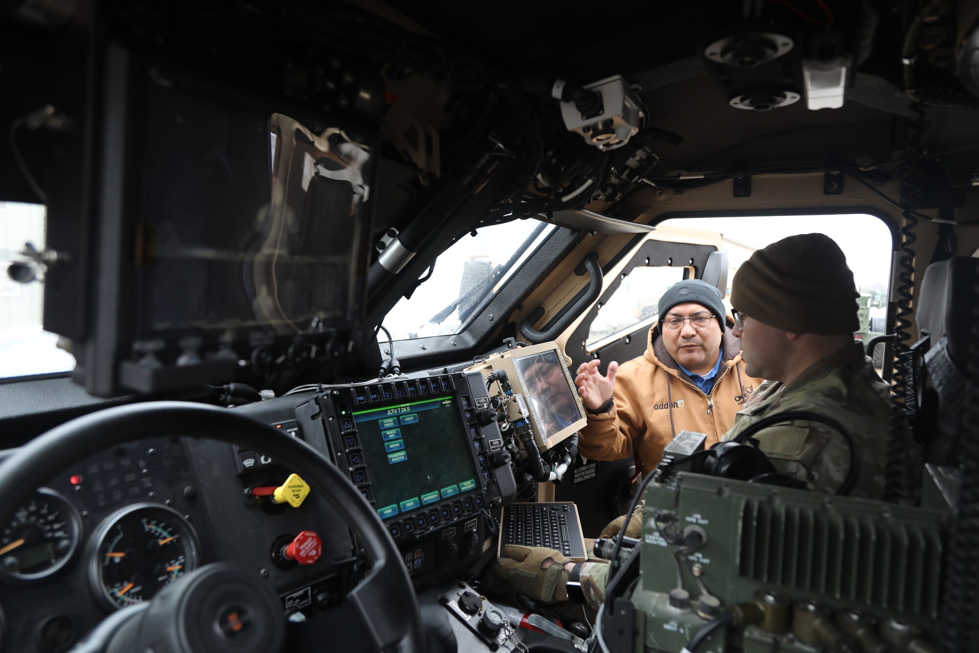 2 Airmen attend JLTV OPNET for first time