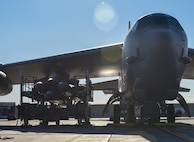 A B-52H Stratofortess takes off during Exercise Prairie Vigilance, Nov. 7, 2022, at Minot Air Force Base, North Dakota. Prairie Vigilance tests the 5th Bomb Wing’s ability to conduct strategic-bomber readiness operations.