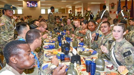 MEDCoE Soldiers find home away from home this Thanksgiving