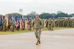 Driggers serves as BMT graduation reviewing official for first time as JBSA, 502nd ABW commander