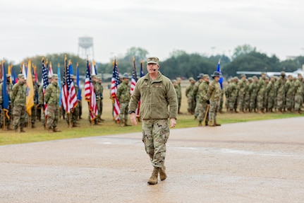 Driggers serves as BMT graduation reviewing official for first time as JBSA, 502nd ABW commander