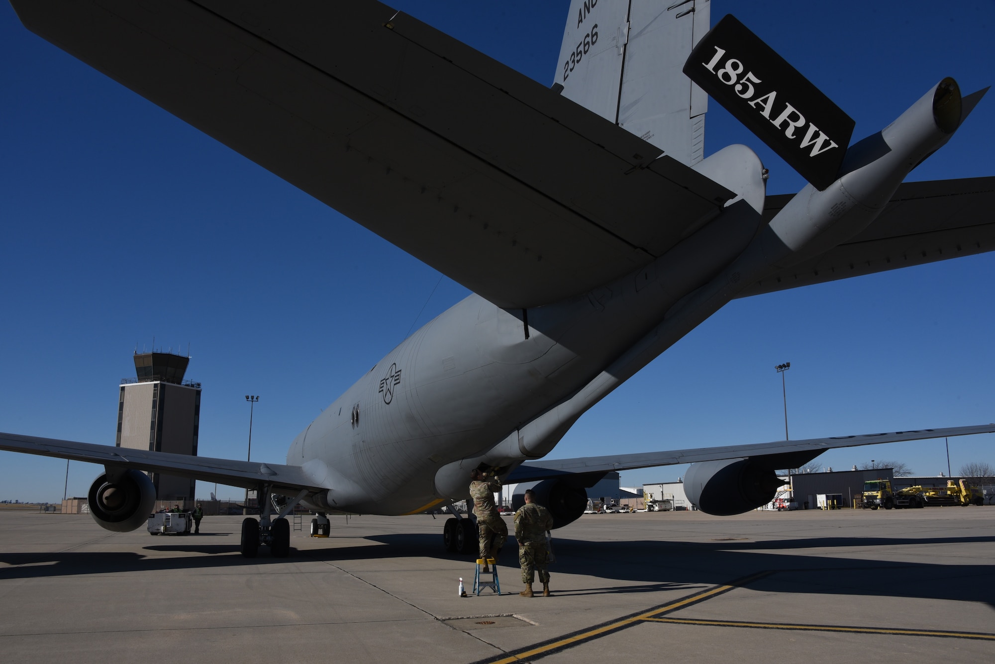 185th ARW continues operations during runway improvements > 185th Air  Refueling Wing > Article Display