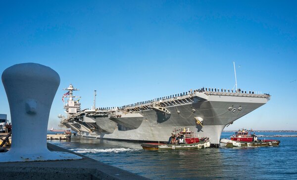 Gerald R. Ford Carrier Strike Group Returns to Homeport Concluding ...