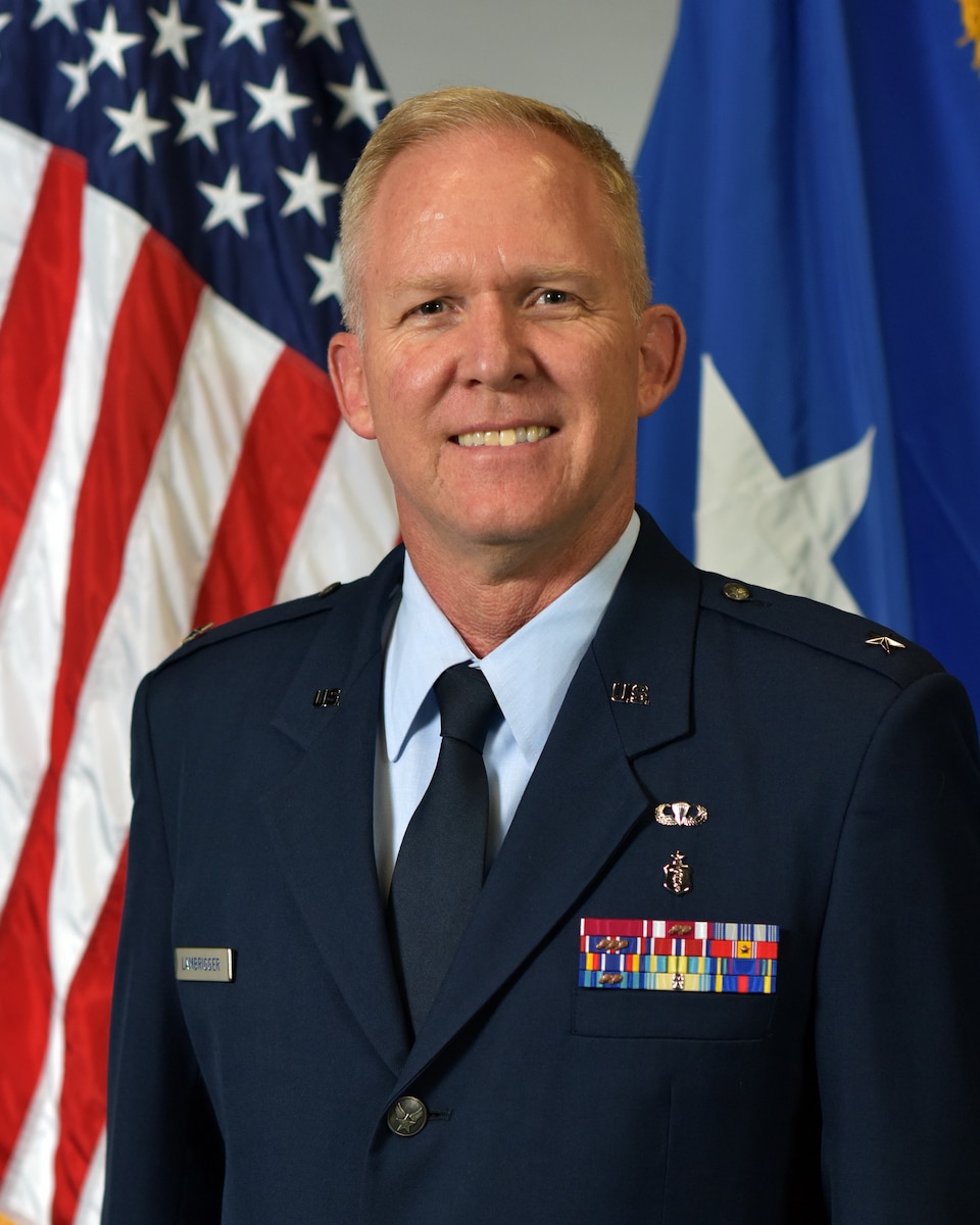 Brig. Gen. Darrin D. Lambrigger official photo