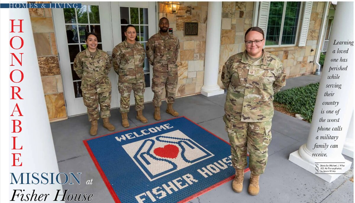 Photo of Families of the Fallen Fisher House team