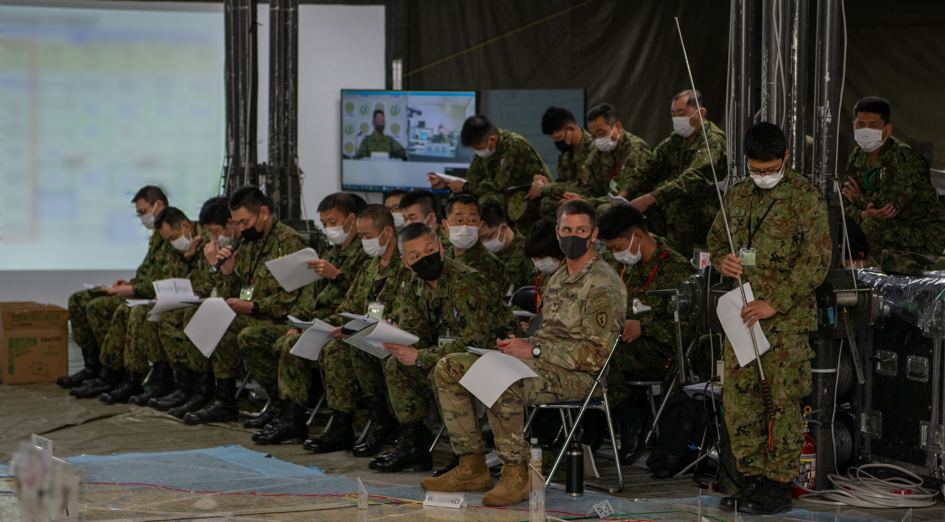 The Middle Army and 25th Infantry Division CAR was observed by Lt. Gen. Xavier T. Brunson, I Corps commanding general, and Maj. Gen. JB Vowell, U.S. Army Japan commanding general. I Corps is serving as Higher Command to the 25th Infantry Division while USARJ is providing exercise control.

Yama Sakura 81 is the largest U.S.-Japan bilateral and joint command post exercise which enables participants to work as dedicated partners in support of the U.S.-Japan security alliance and for continued peace and stability in the Indo-Pacific. This year’s exercise commemorates the 40th anniversary of Yama Sakura.