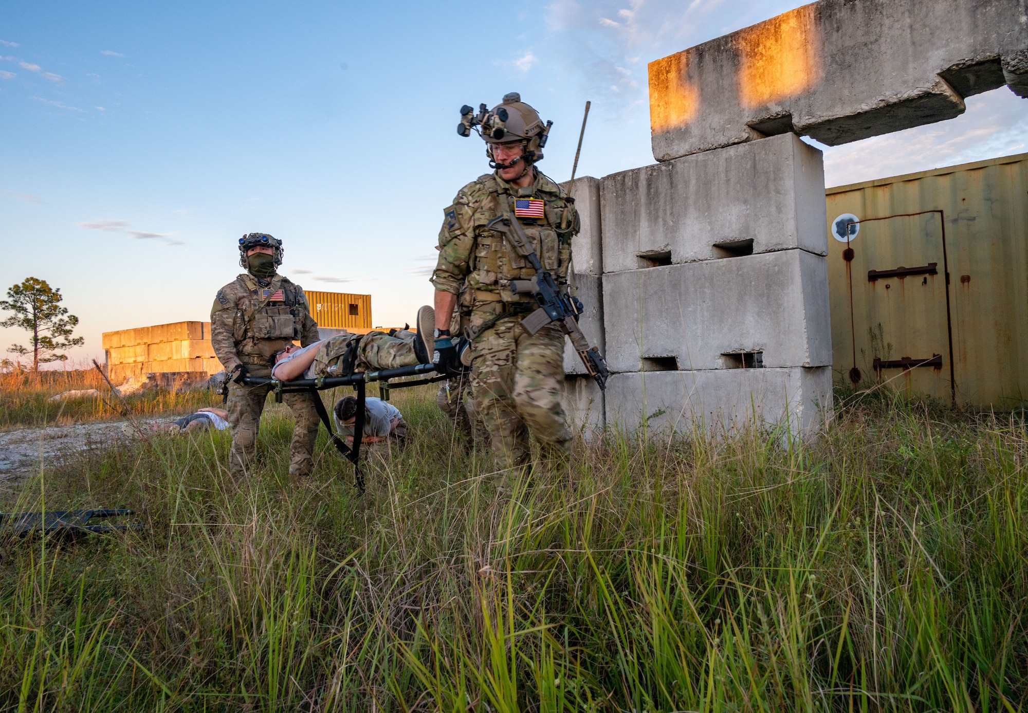 Mass casualty training exercise