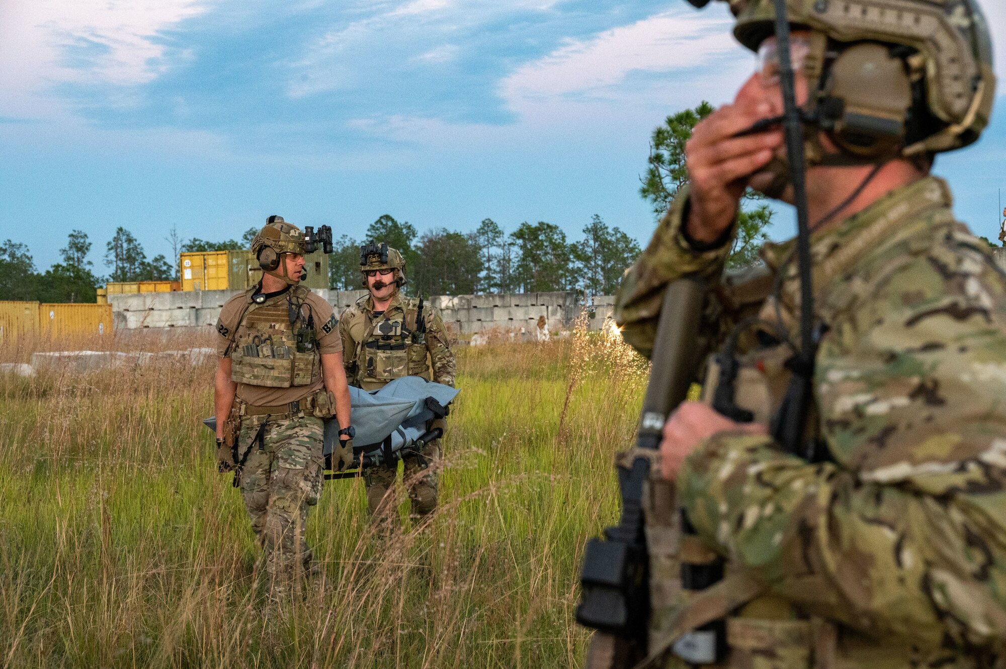 Mass casualty training exercise