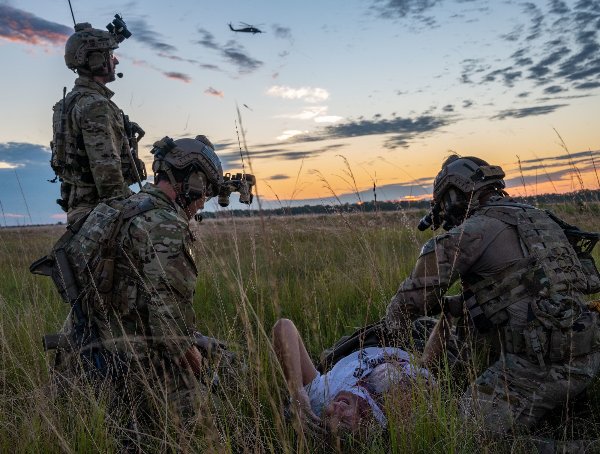 Mass casualty training exercise