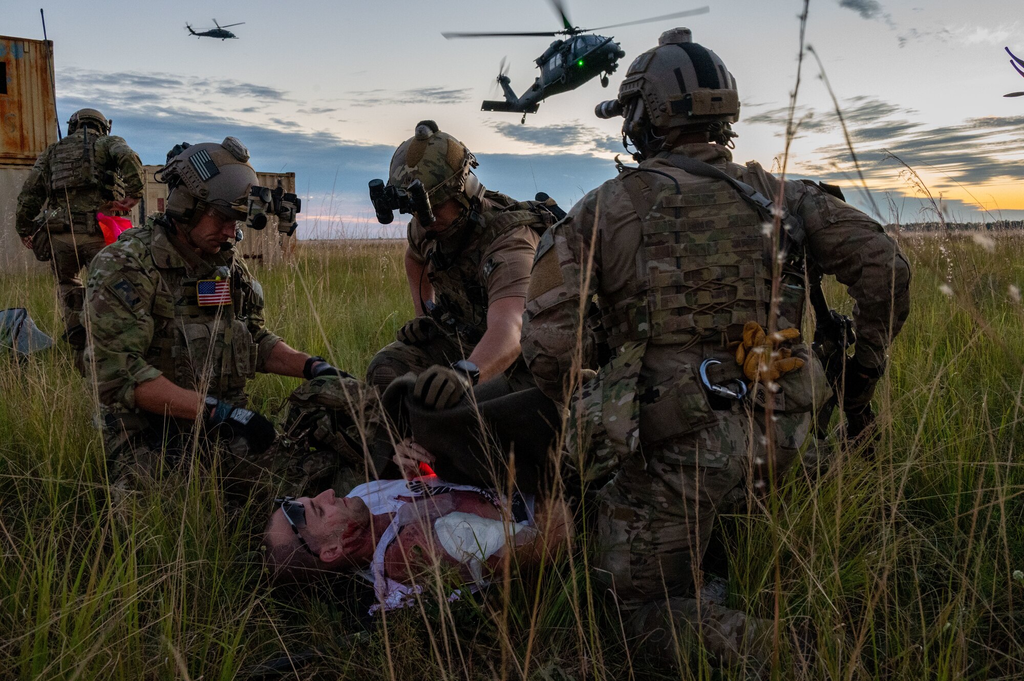 Mass casualty training exercise