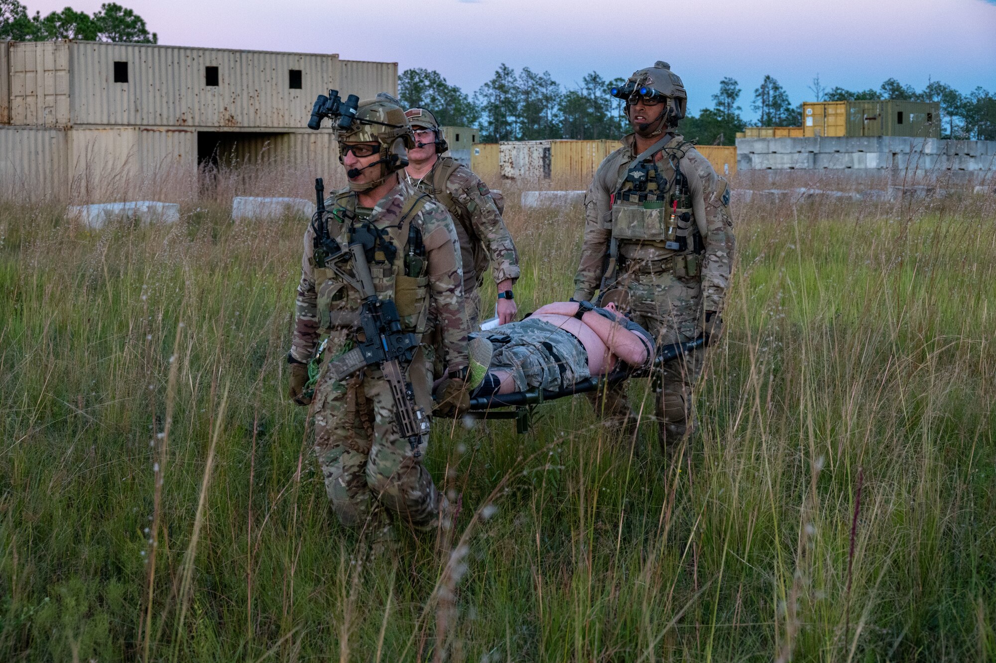 Mass casualty training exercise
