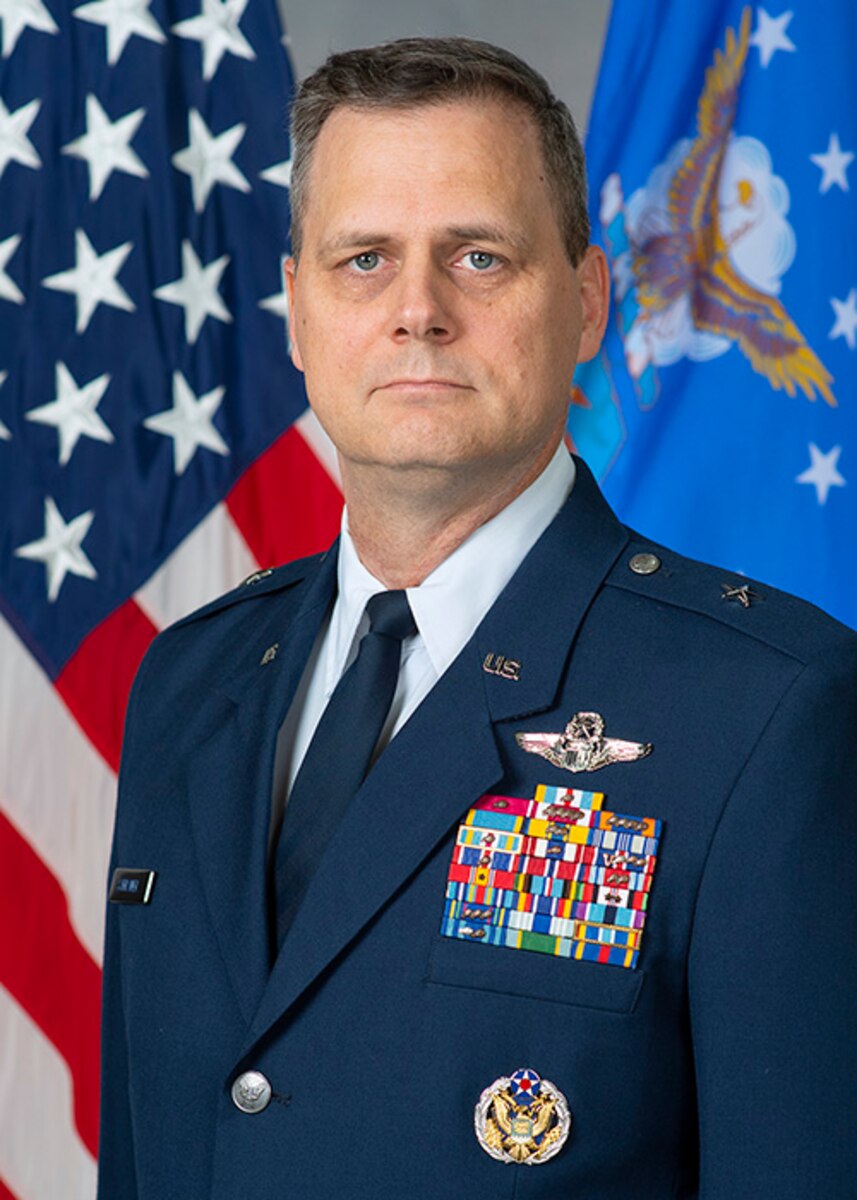 An official portrait of Brig. Gen. Joel W. Safranek