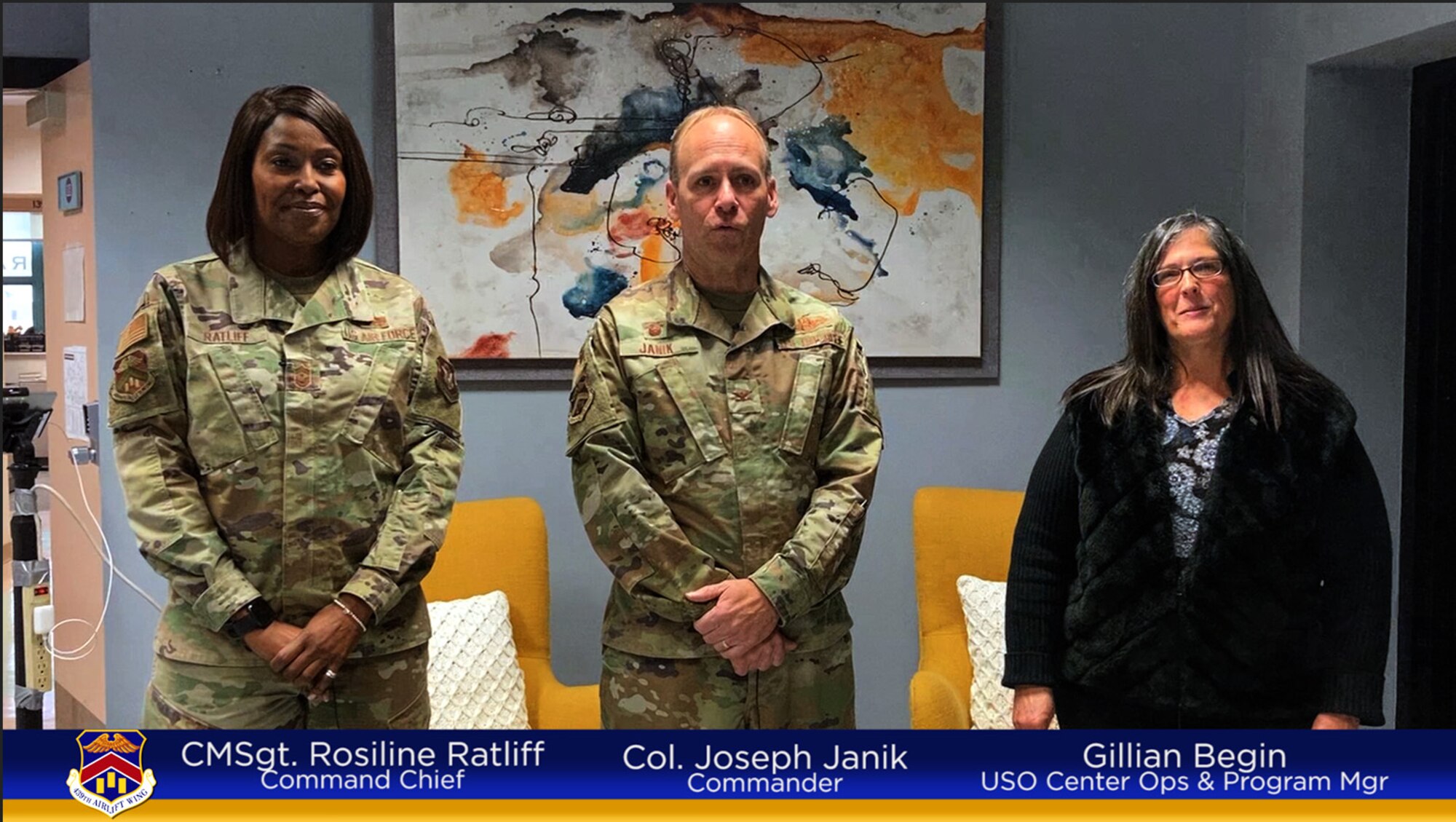 December 2022 Pre-UTA News Briefs Col. Joseph Janik, Commander 439th Airlift Wing