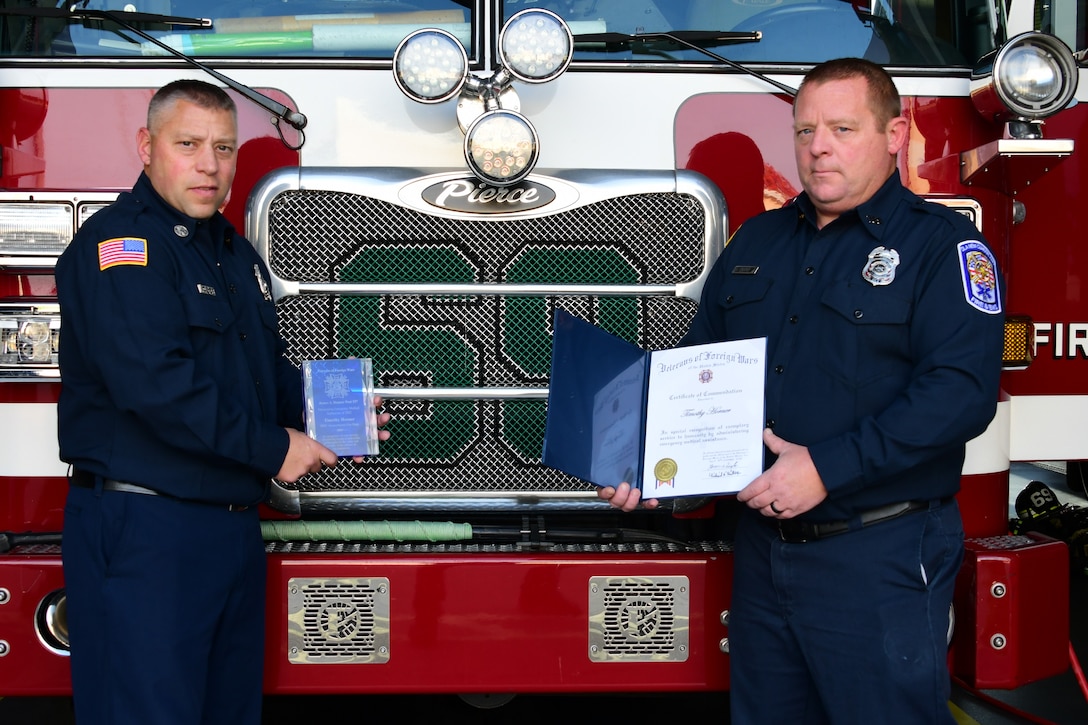 DLA Distribution Susquehanna, Pennsylvania firefighters receive local ...