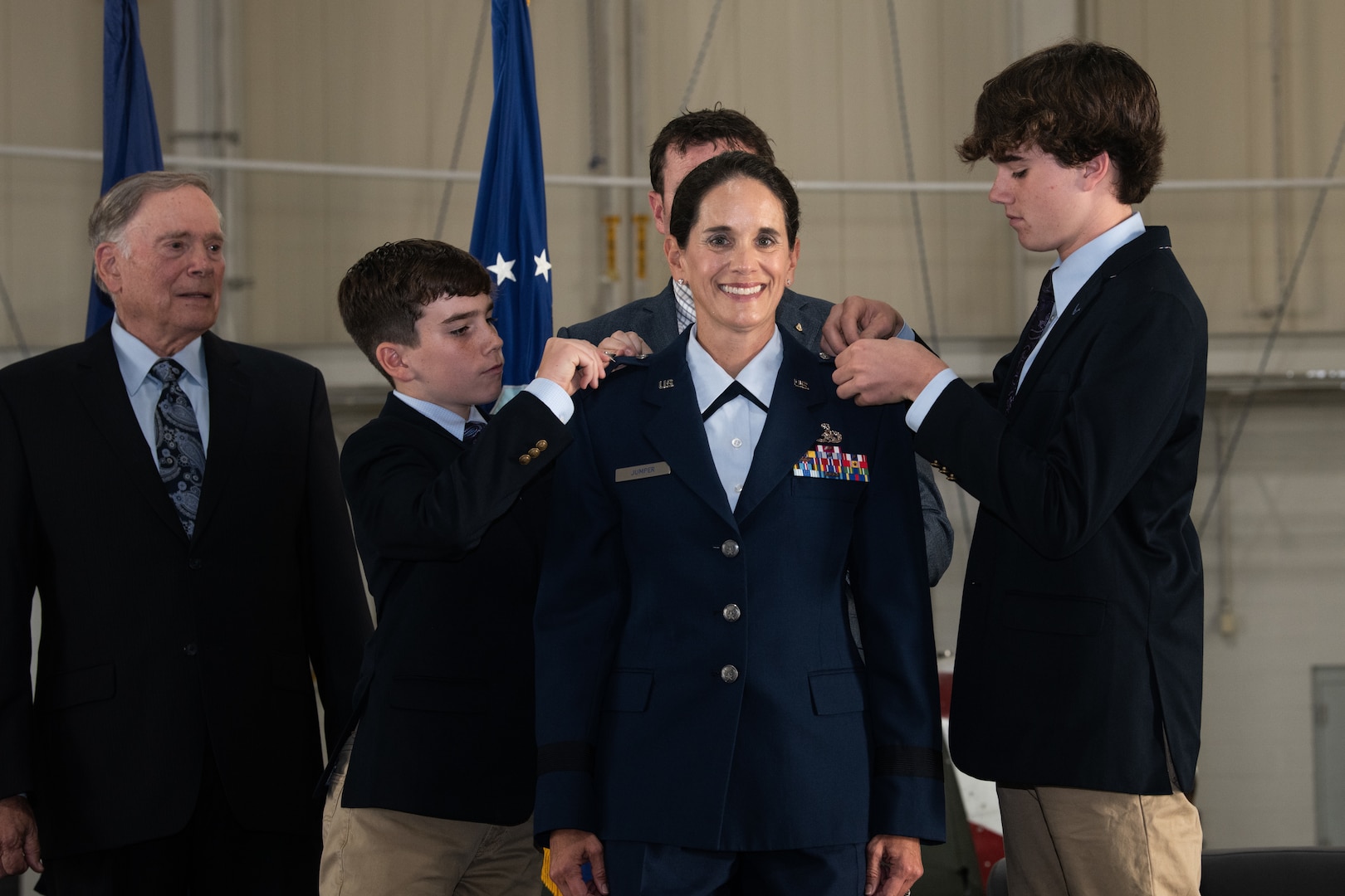 Jumper promoted to brigadier general, takes command of Va. Air National Guard