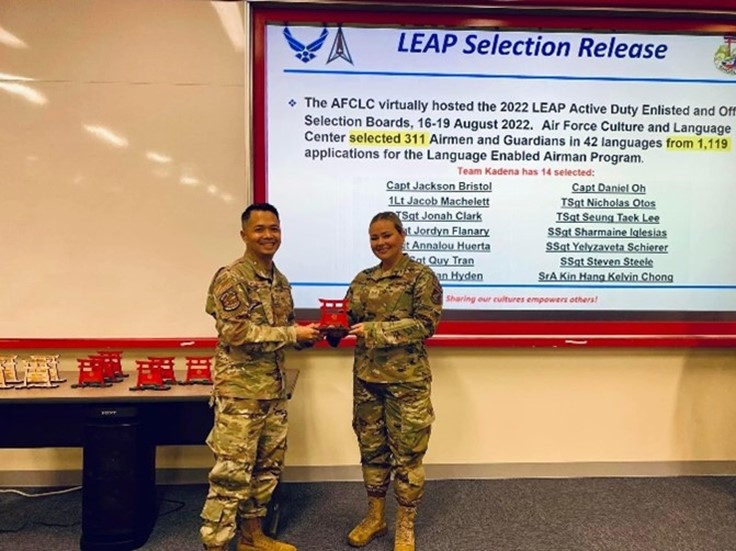 LEAP Chapter Spotlight Kadena Air Base > Air University (AU) > Article
