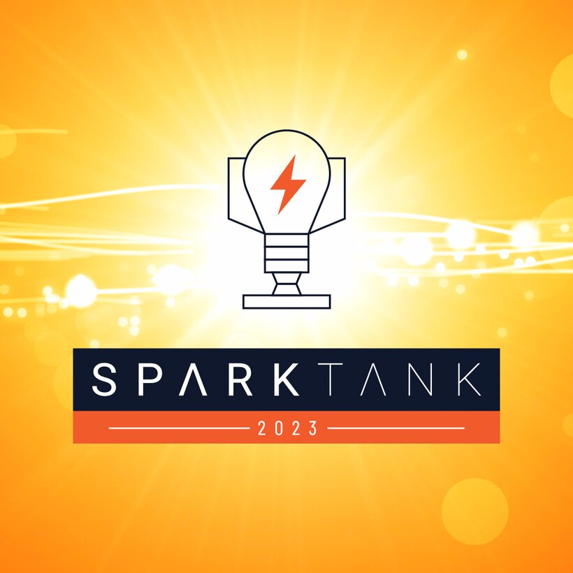A panel of subject matter experts from across the Department of the Air Force met, Nov. 9, 2022, at the Basic Research Innovation and Collaboration Center in Arlington, Virginia, and via a virtual teleconferencing platform to conduct the Spark Tank 2023 quarterfinals. Only the top 15 ideas selected will compete in the semifinals scheduled for Dec. 7, 2022. (AFWERX courtesy graphic)
