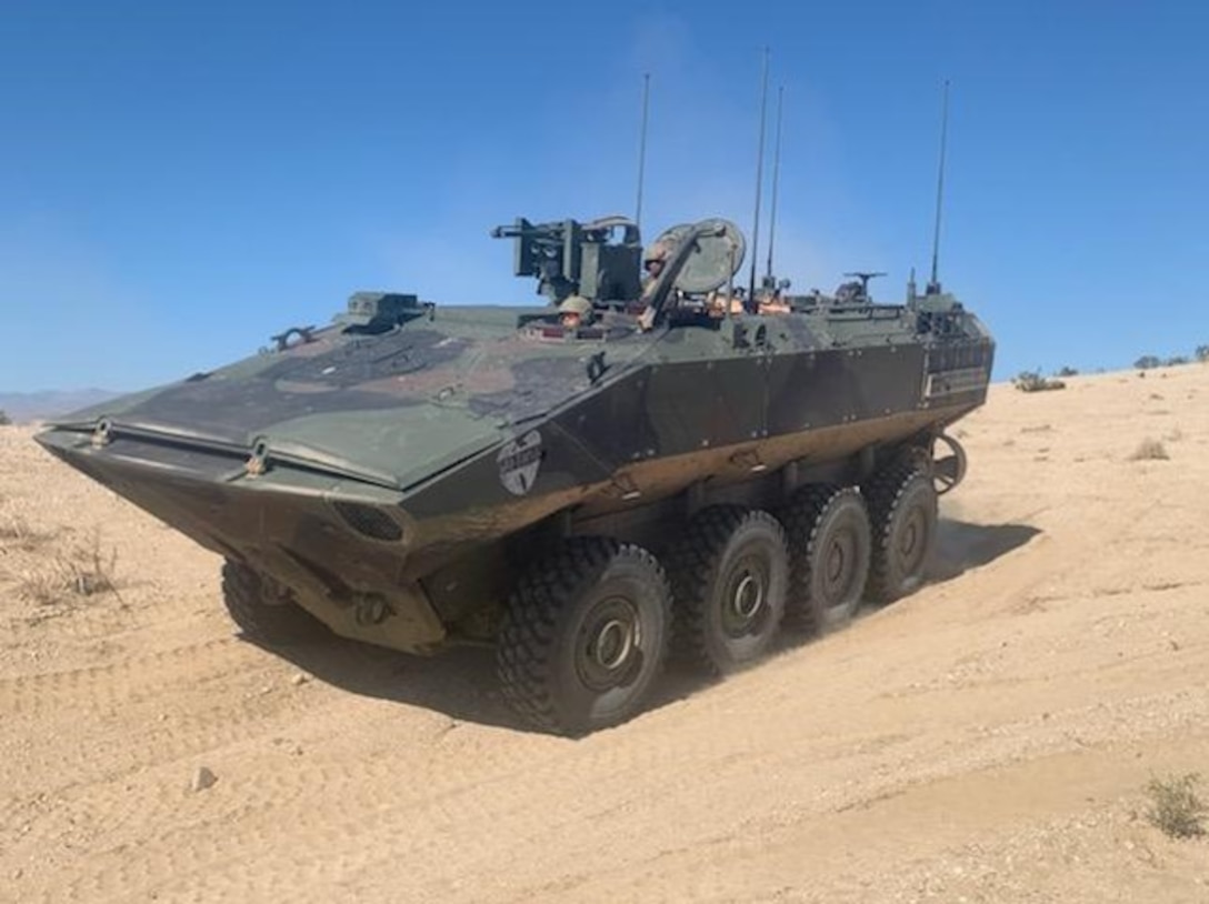 Amphibious Combat Vehicle Acv Team 6 Instructors Conduct Operations During Plamfex Aboard Mcgacc 8363