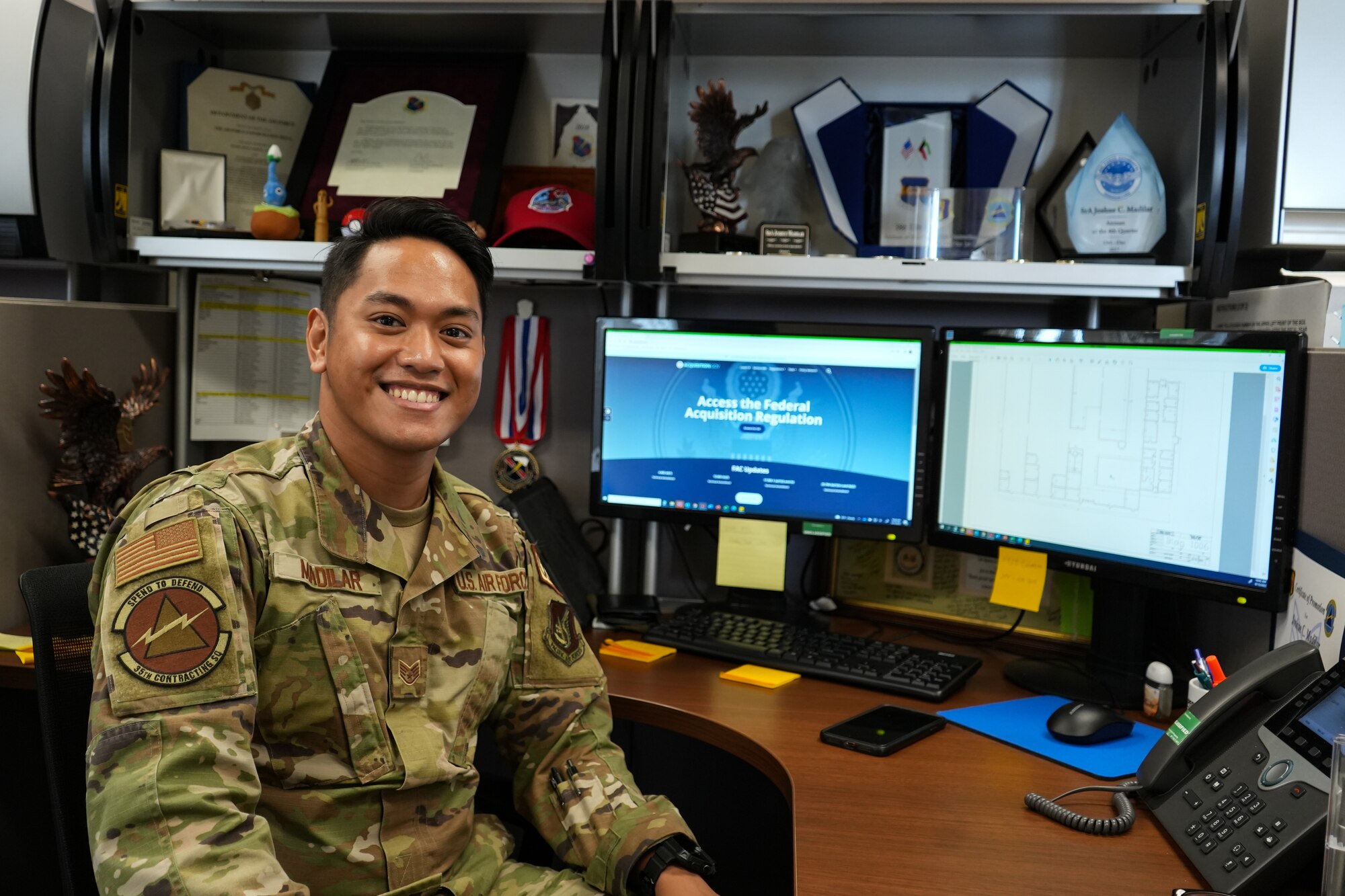 The 35th Contracting Squadron is diligently working to have a successful close out to the fiscal year. U.S. Air Force Contracting offices see an increase of requests at the end of the fiscal year.