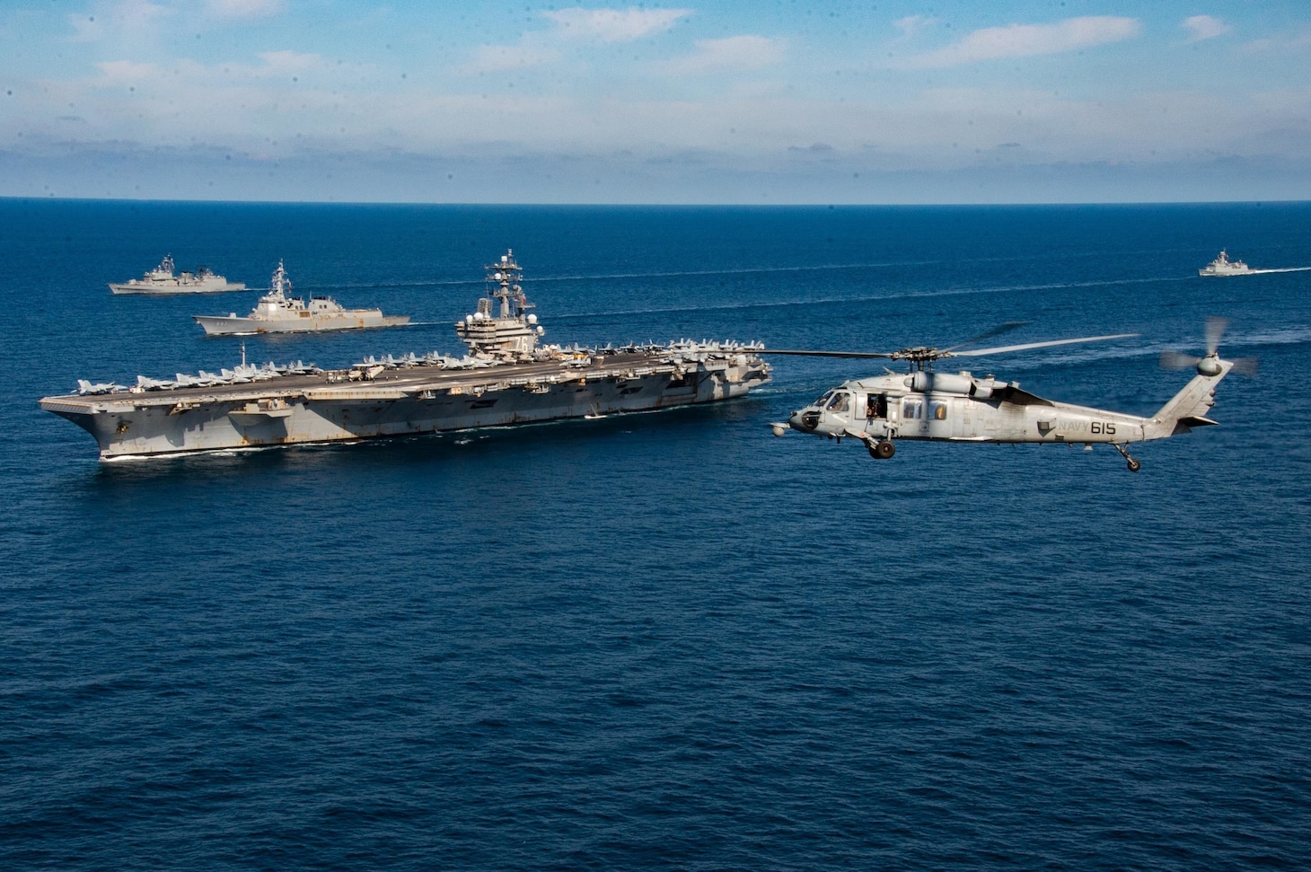 USS Ronald Reagan conducts Change of Command at Sea > U.S. Pacific