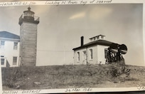 Watch Hill Light Station, Rhode Island, 26 March 1940